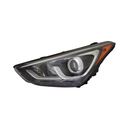 Tyc 20-9824-00 Halogen LED Headlamp for 2017-2018 Hyundai Santa TYC20-9824-00